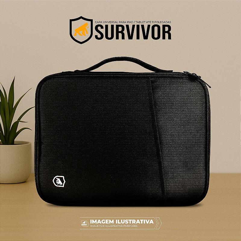 Capa para Tablet / iPad até 11" - Survivor - Gshield