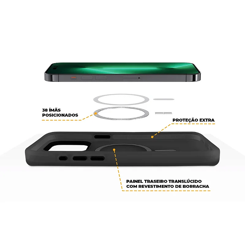 Capa MagSafe Pro para iPhone - Gshield
