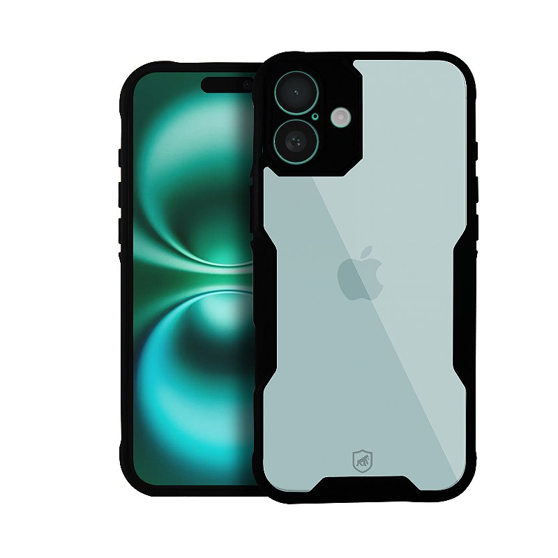 Capa para iPhone / Samsung - Dual Shock Sense Preta - Gshield