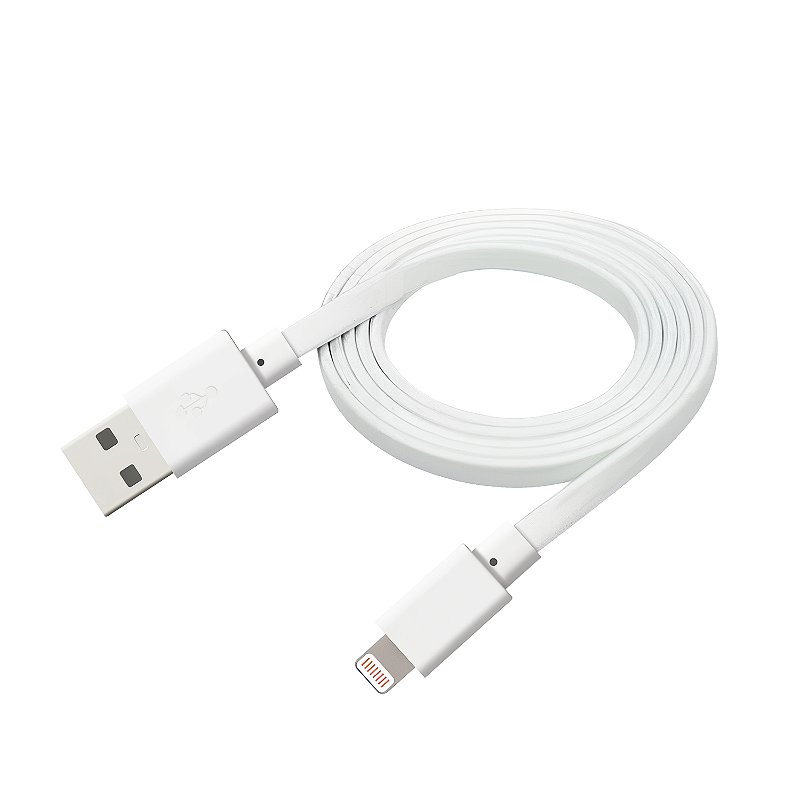Cabo USB-A / Lightning – Design Antienrolamento e Alta Durabilidade - Flat – Gshield - foto 2