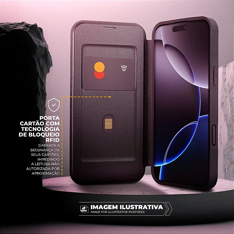 Capa para Samsung - Carteira Dual - Gshield