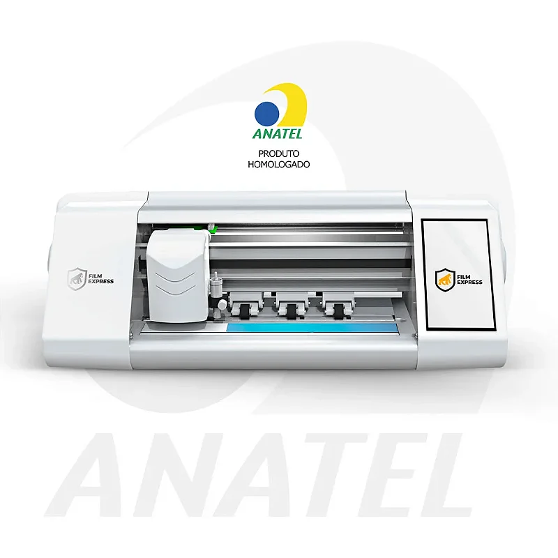 Máquina de corte de película impressora hydrogel Film Express + Película Film Express Transparente HD até 7'' 50 Unidades - Gshield