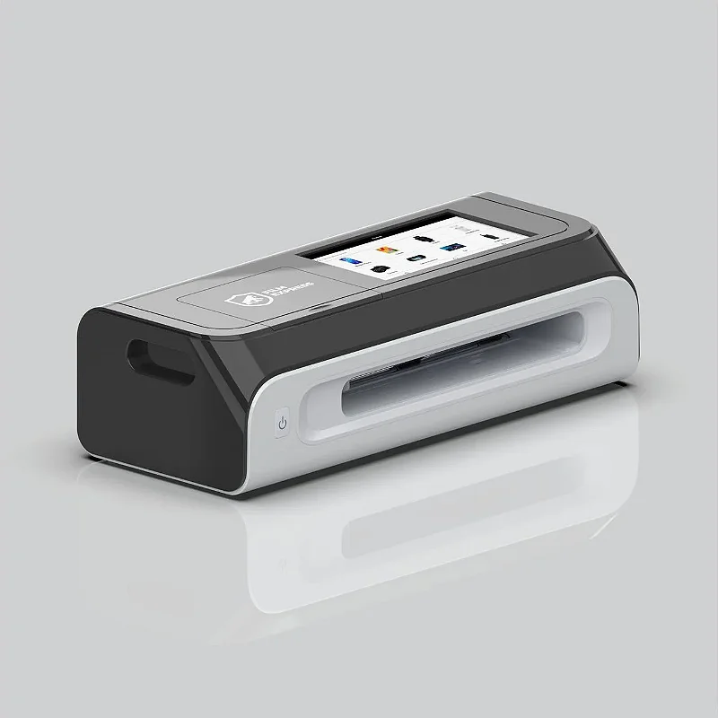 Máquina de Corte de Películas Film Express Lite Preta + Película Film Express Transparente HD até 7'' 50 Unidades - Gshield