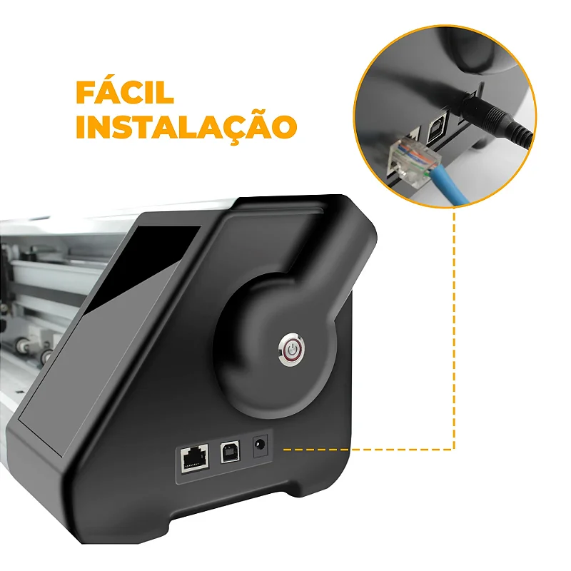 Máquina de Corte de Películas Film Express Pro - Até 16 polegadas - Preta +Película Film Express Transparente HD até 7'' 50 Unidades - Gshield