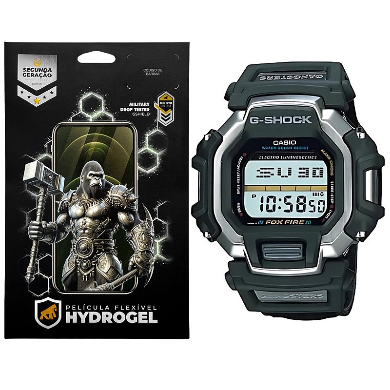 Película Casio DW-8195 Hydrogel HD | Gshield - Gshield - Capas