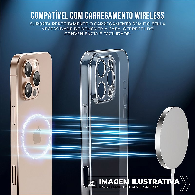 Capa Crystal Slim - NÃO AMARELA - Gshield