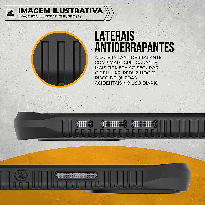 Capa para Samsung Galaxy - Raptor - Gshield