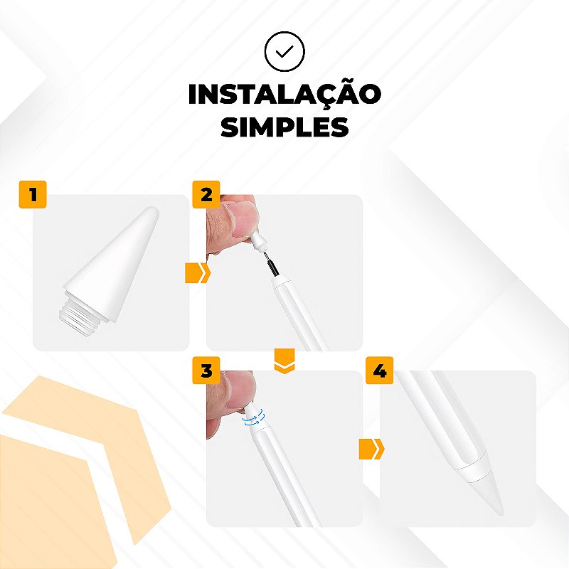 Ponteiras para Caneta Capacitiva Pro Palm Rejection - Gshield - foto 4