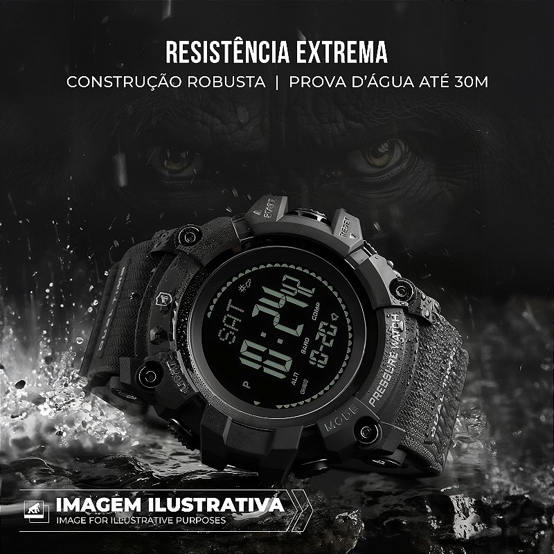 Relógio Esportivo Tech Fury - Gshield - foto 2