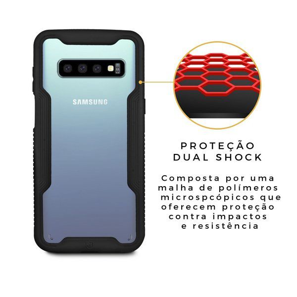 Capa para Samsung Galaxy S10 Plus - Dual Shock - Gshield - foto 4