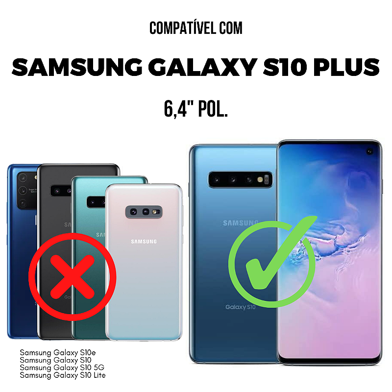 Capa para Samsung Galaxy S10 Plus - Dual Shock - Gshield - foto 2