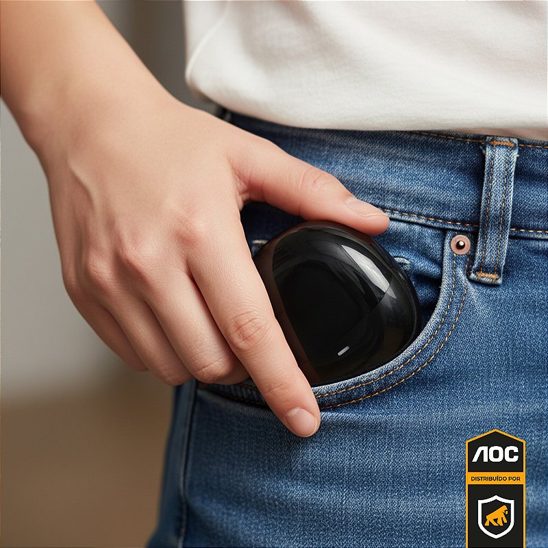 Fone de ouvido Earbuds V5.4 - Preto - AOC - foto 9