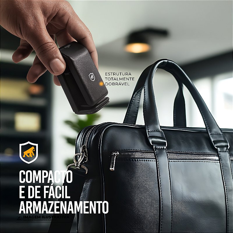Suporte Articulado para Mesa – Ajuste 90°, Rotação 360°, Dobrável, Antiderrapante e Compatível com Smartphones até 9cm – Hybrid - Gshield - foto 6