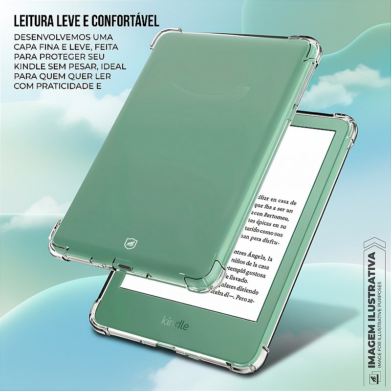 Capa para Kindle 2022/2024 - Transparente - Gshield - foto 3