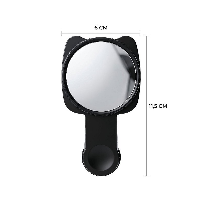 Espelho Reflexivo Universal para Selfie Traseira Celular com Clip - SnapView - Gshield - foto 2