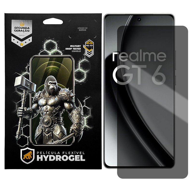 Película para Realme Gt6 5G - Privacidade Hydrogel - Gshield