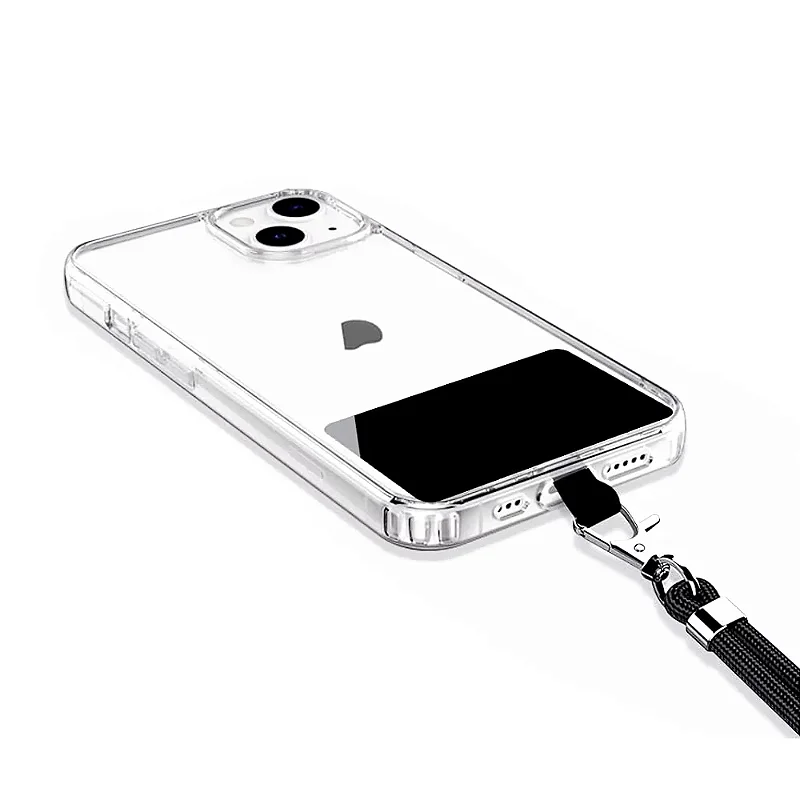 Kit Capa Silicon Veloz para  Motorola Moto Edge 50 Pro +  Cordão Phone Strap Flex - Rosa - Gshield