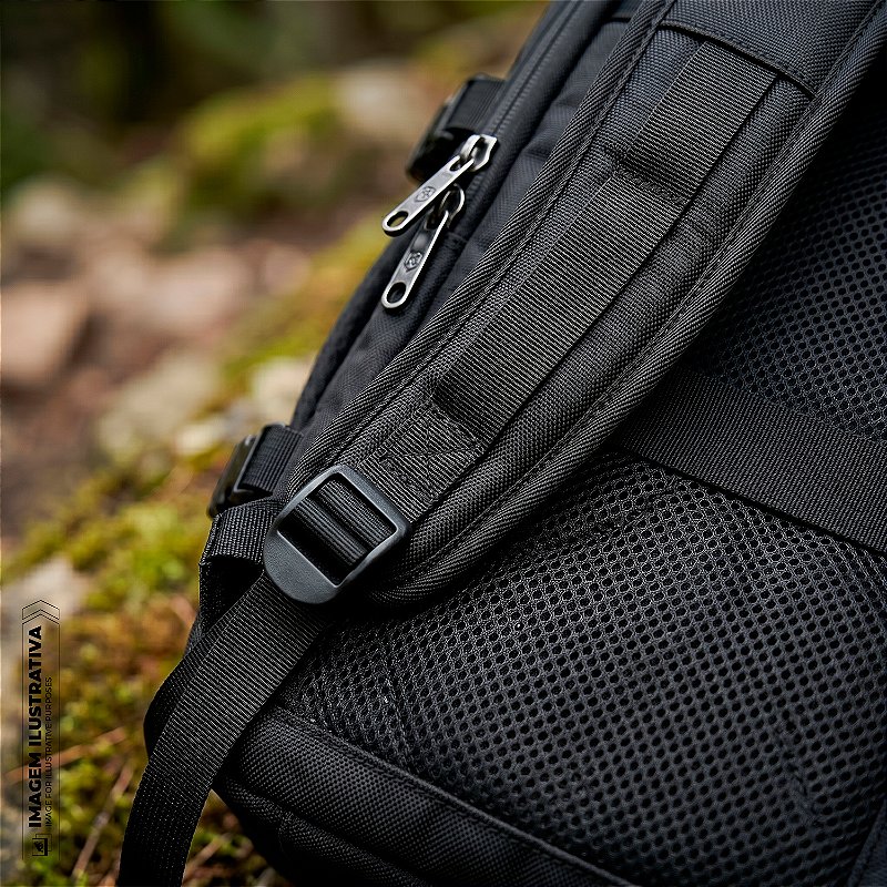 Mochila Mala de Mão para Viagem 38 Litros com Compartimento interno a Vácuo e Bomba de Sucção para Notebook até 17'' Expansível, Resistente à Água - Gshield - foto 11
