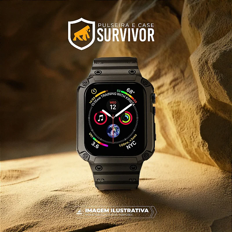 Pulseira para Apple Watch 46 MM - Survivor - Gshield