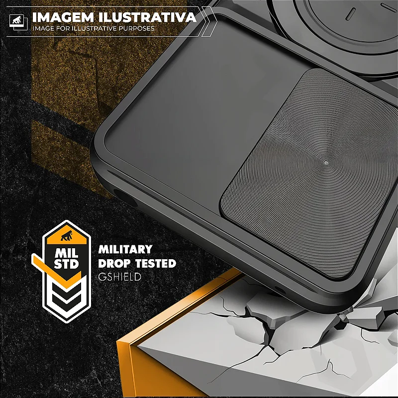 Capa para Motorola Moto Edge 60 Fusion 5G - Discovery - Gshield