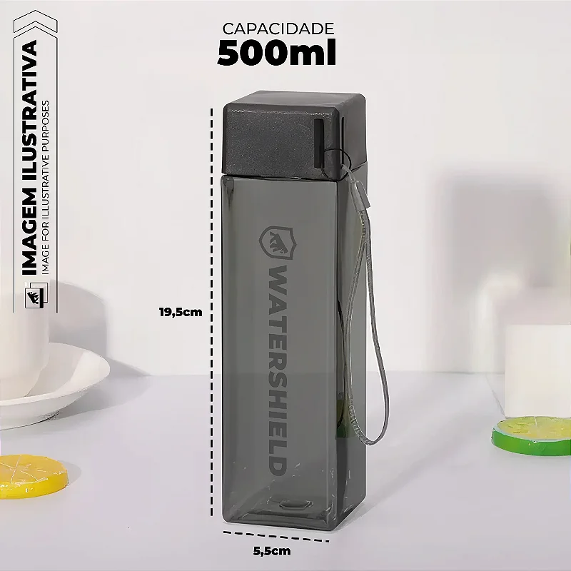 Kit Estojo Survivor Multiuso + Garrafa Antivazamento 500ml WaterShield - Gshield - foto 11
