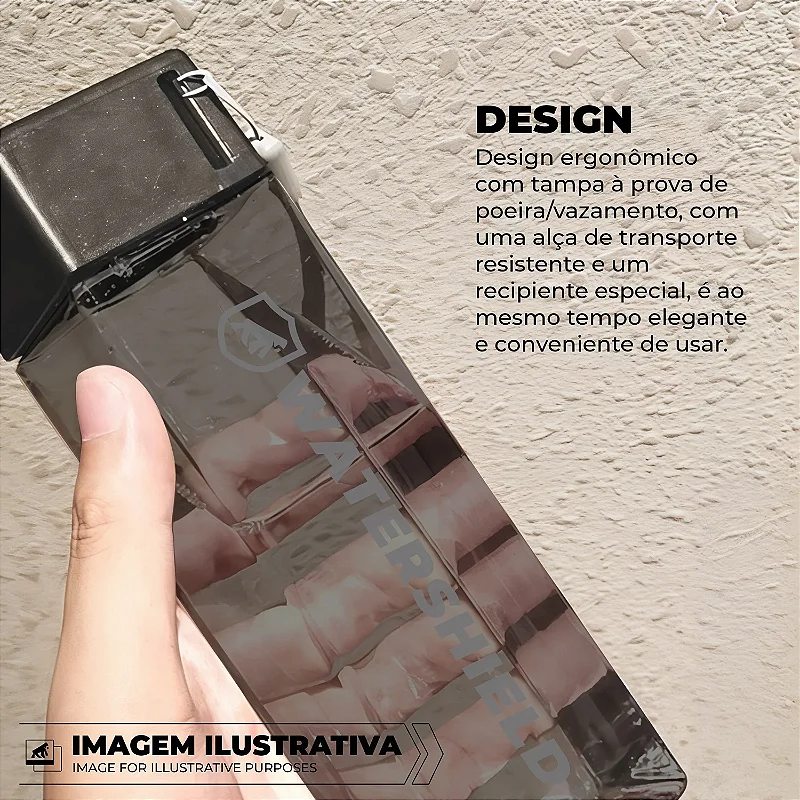 Kit Estojo Survivor Multiuso + Garrafa Antivazamento 500ml WaterShield - Gshield - foto 13