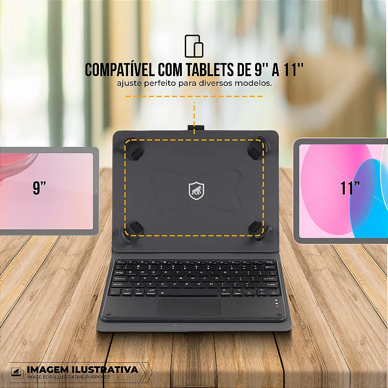 Capa para Tablet VAIO TL10 com Teclado Bluetooth - Hybrid - Gshield