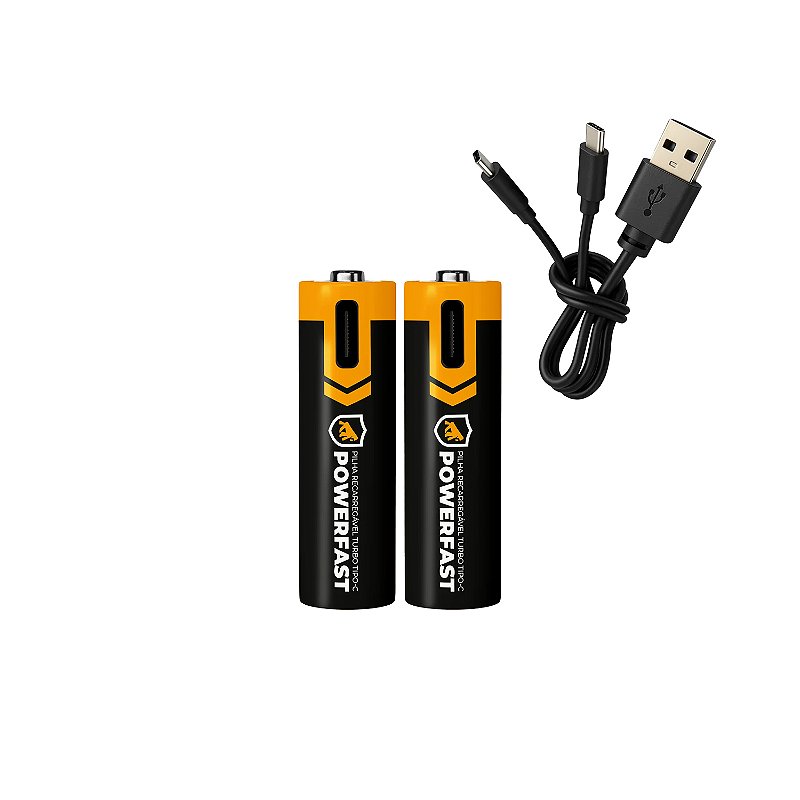 Pilha Recarregável AA / AAA Turbo PowerFast - Alta Capacidade, Até 1200 Recargas, Ideal para Controles e Eletrônicos - Gshield - foto 3