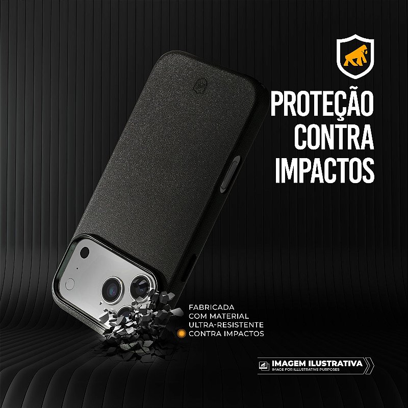 Capa para iPhone Air - Tech Woven - Preta - Gshield - foto 2
