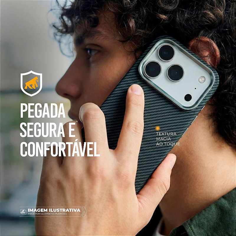 Capa para iPhone 17 Pro - Kevlar - Gshield