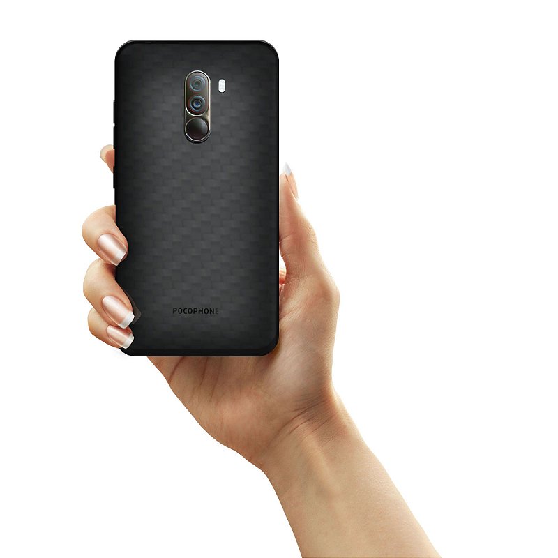 Película para Xiaomi Pocophone F1 - Traseira de Fibra de Carbono - Gshield