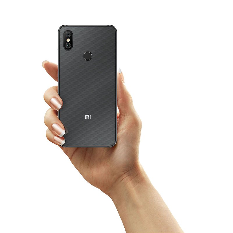 Película para Xiaomi Mi 8 - Traseira de Fibra de Carbono - Gshield