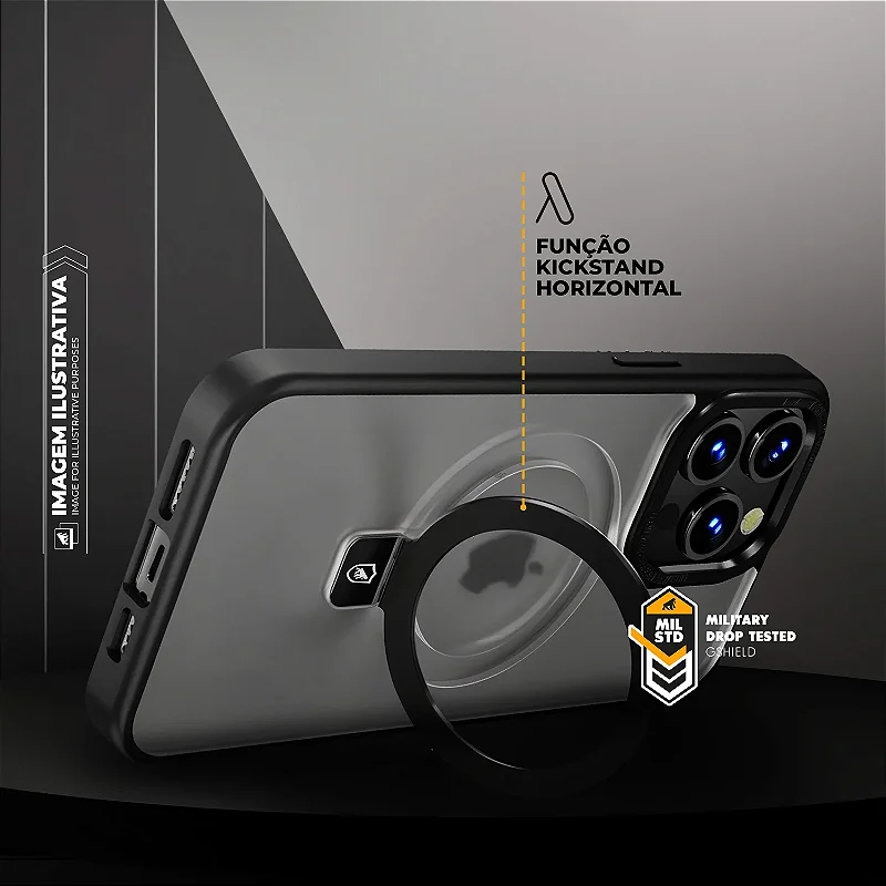 Capa para iPhone 16 Pro Max - Dual Ring Pro - Gshield - foto 4