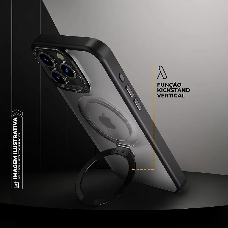 Capa para iPhone 16 Pro Max - Dual Ring Pro - Gshield - foto 5