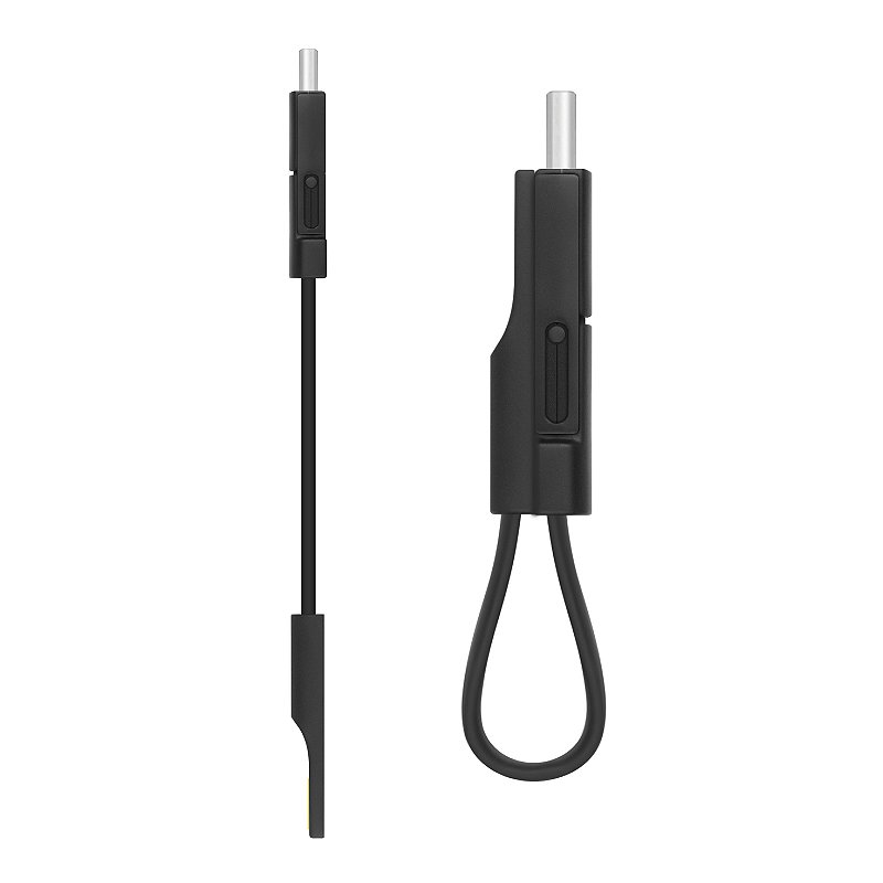 Cabo curto Slim 3 em 1 - Micro USB / Lightning / Tipo C - Gshield - foto 6
