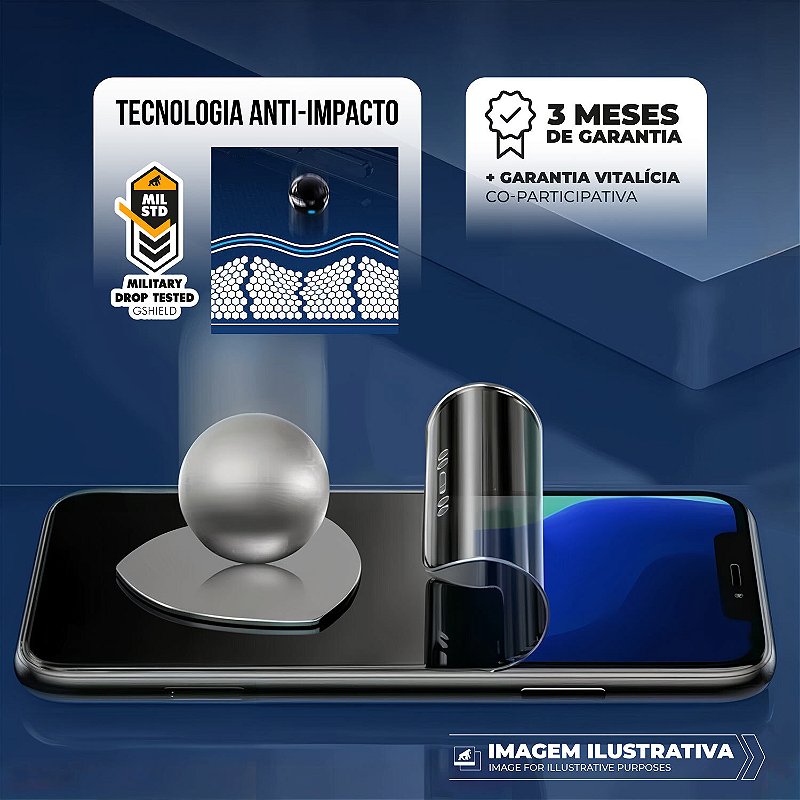 Película para Cat Caterpillar S61 - Privacidade Hydrogel - Gshield