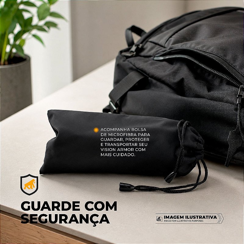 Óculos Inteligentes Vision Armor 32GB com IA, Câmera 8MP, Tradução Simultânea, Áudio Open-Ear e Bluetooth 5.4 - Preto - Gshield - foto 12
