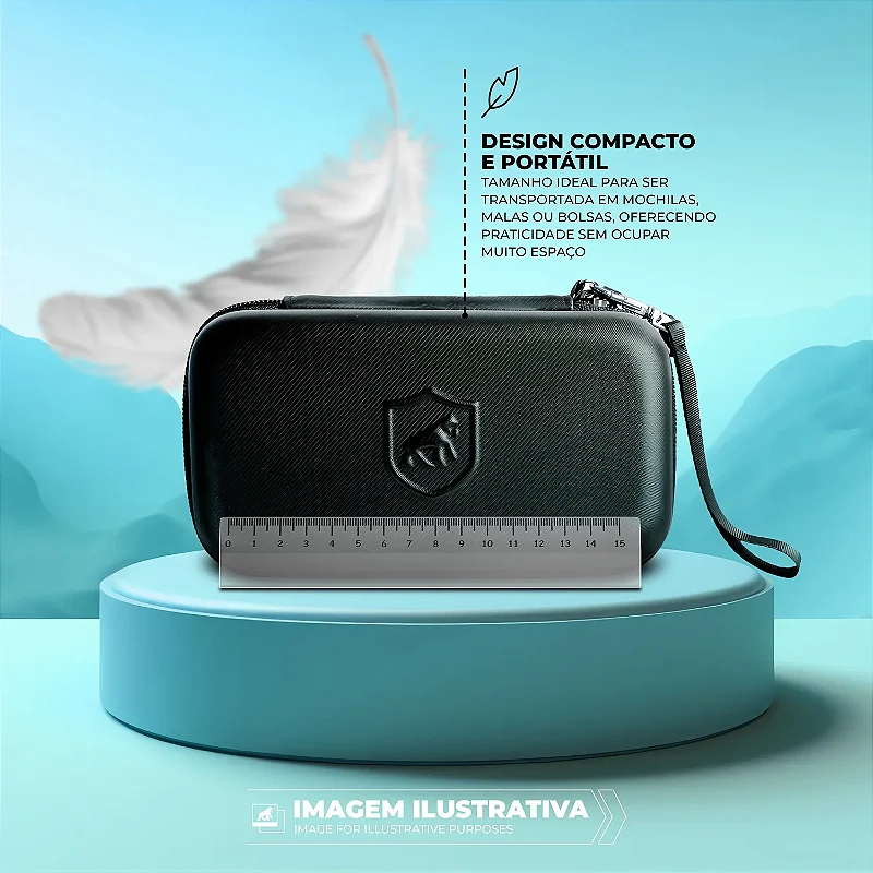 Kit de Viagem Survivor - Mala de Bordo 20" + Necessaire Multiuso – Gshield - foto 11