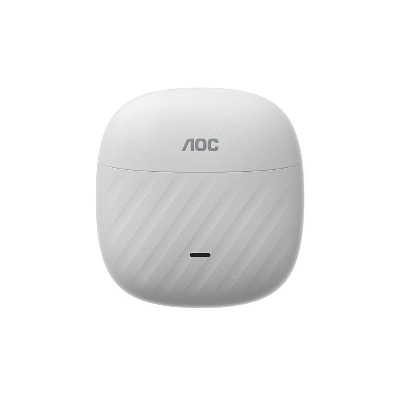 Fone de Ouvido Bluetooth TWS Sem Fio – Conexão Rápida, Áudio Imersivo, Case Carregador Portátil e Design Ergonômico - Branco - AOC - foto 3