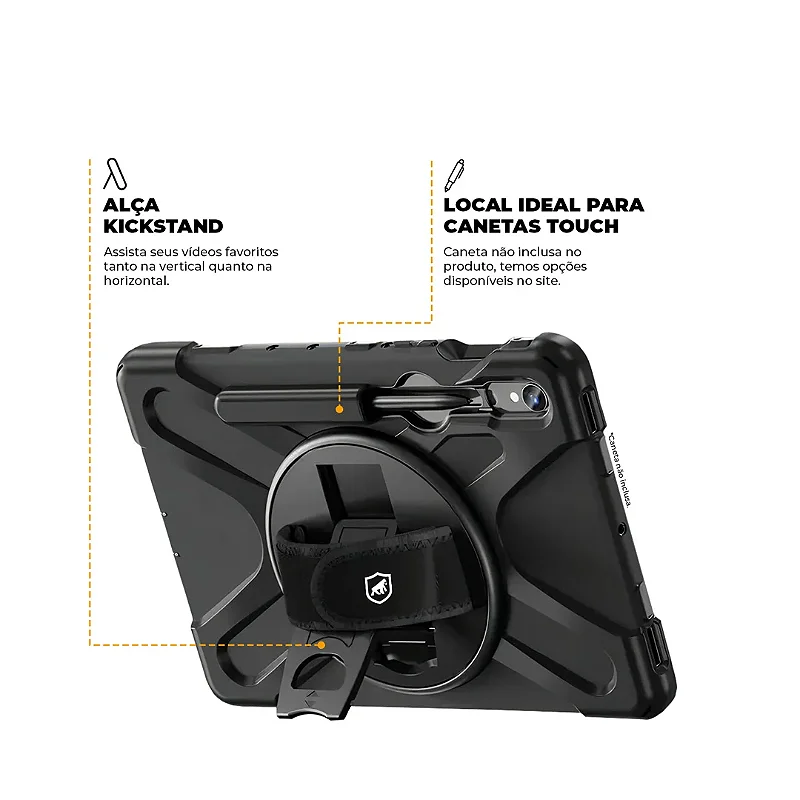 Capa para Samsung Galaxy Tab S10 Lite - Phantom - Gshield