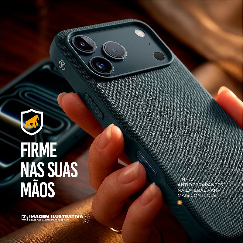 Capa para iPhone 17 Pro - Woov - Azul - Gshield - foto 6