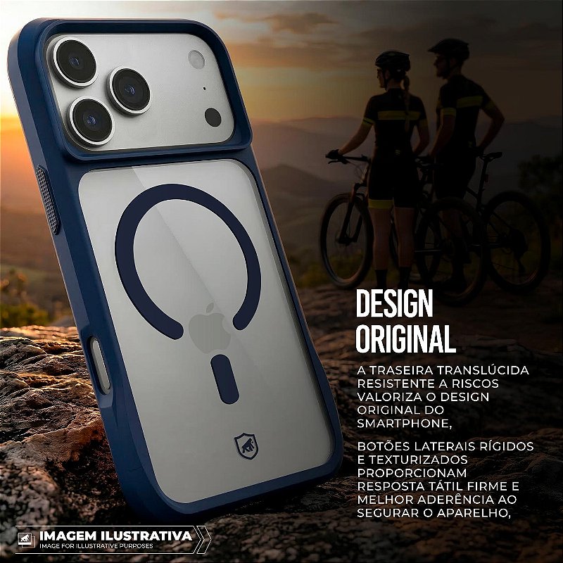 Capa para iPhone 17 Pro - Octacore Magsafe - Azul - Gshield - foto 8
