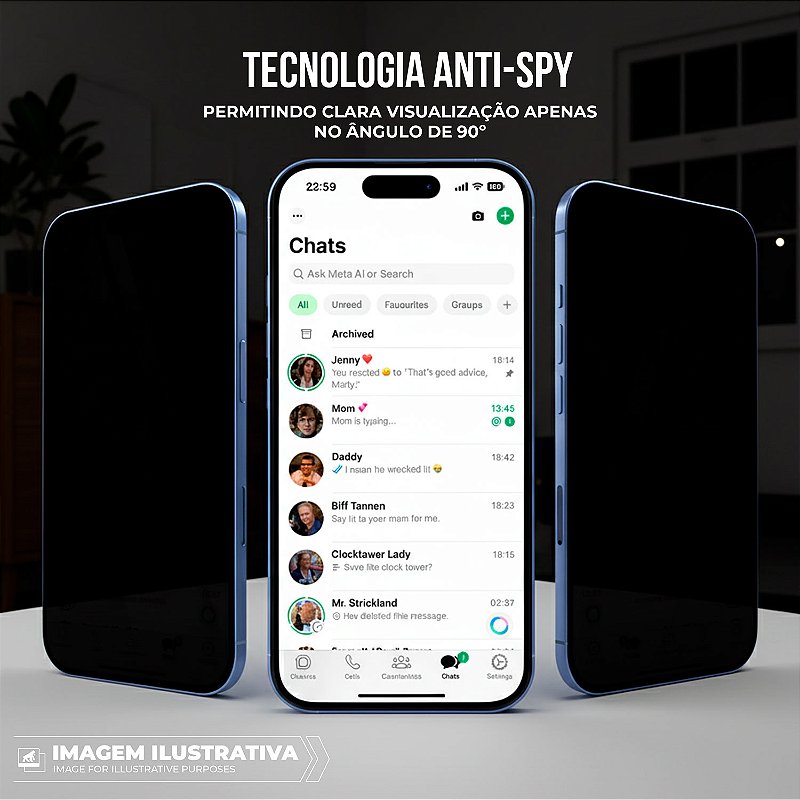 Película para Motorola Moto Edge 60 Neo 5G - Privacidade Hydrogel - Gshield