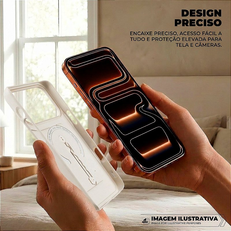 Capa para iPhone 17 Pro - Card Ring - Off White - Gshield - foto 4