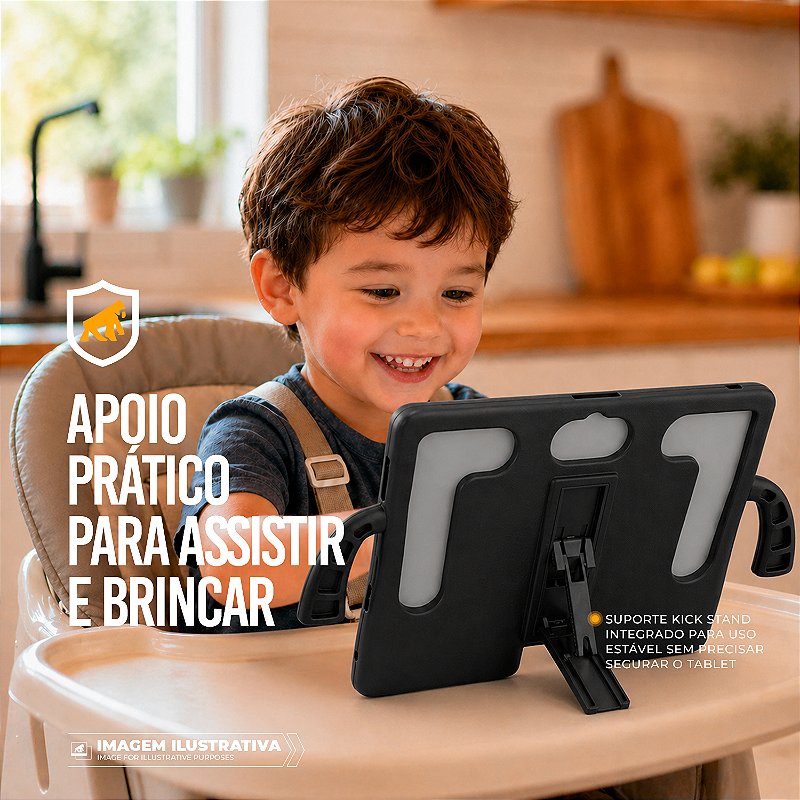 Capa Universal para Tablet 8 Polegadas - Silicon Impact - Gshield