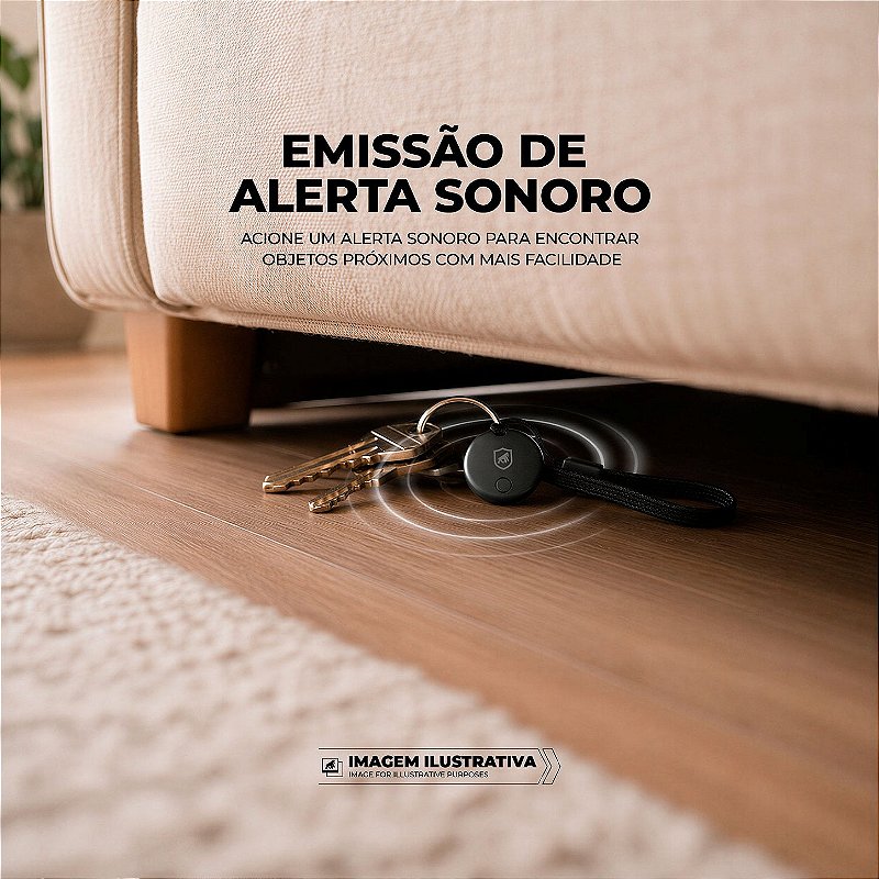 Rastreador Localizador iTag Bluetooth para Android e iOS com Alerta Sonoro - Hybrid - Gshield - foto 6