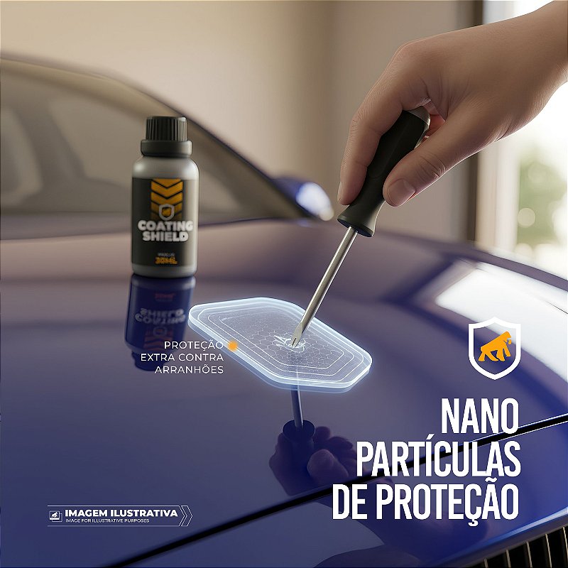 Nano Vitrificador Coating Shield 9H 30ml para Carro – Proteção Hidrofóbica e Antirriscos – Gshield - foto 5