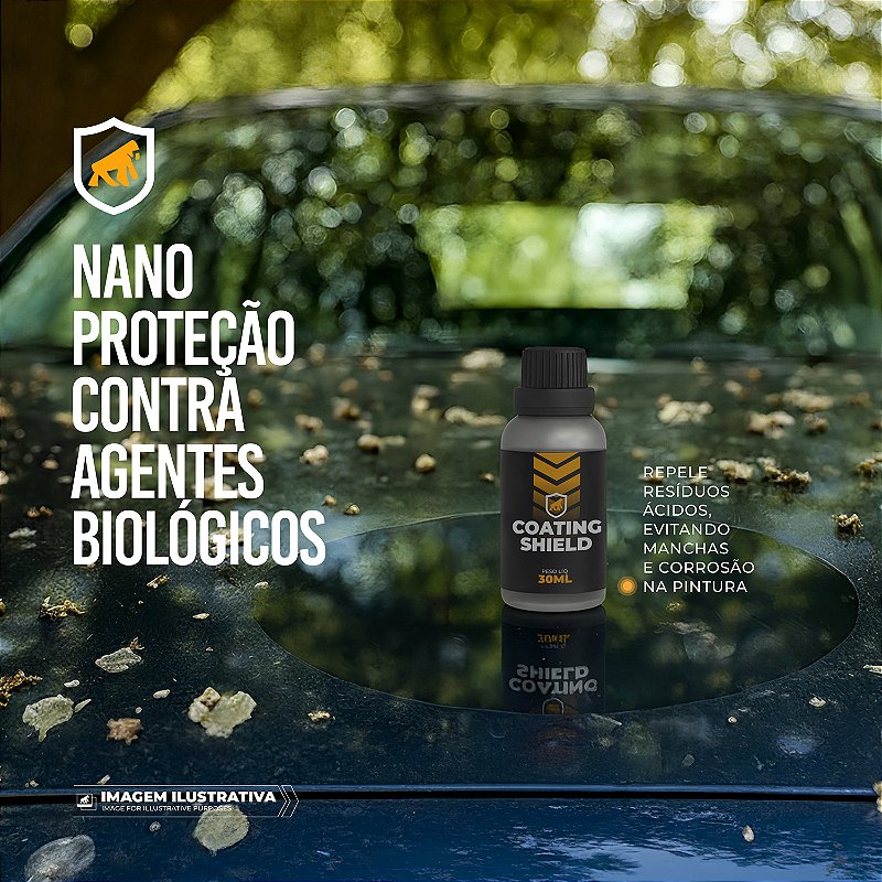 Nano Vitrificador Coating Shield 9H 30ml para Carro – Proteção Hidrofóbica e Antirriscos – Gshield - foto 7