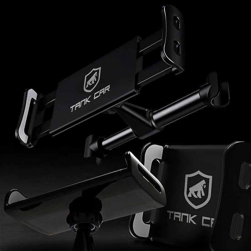 Suporte Veicular Tank Car para encosto do carro compatível com celular e Tablet's de até 11 polegadas - Gshield - foto 6