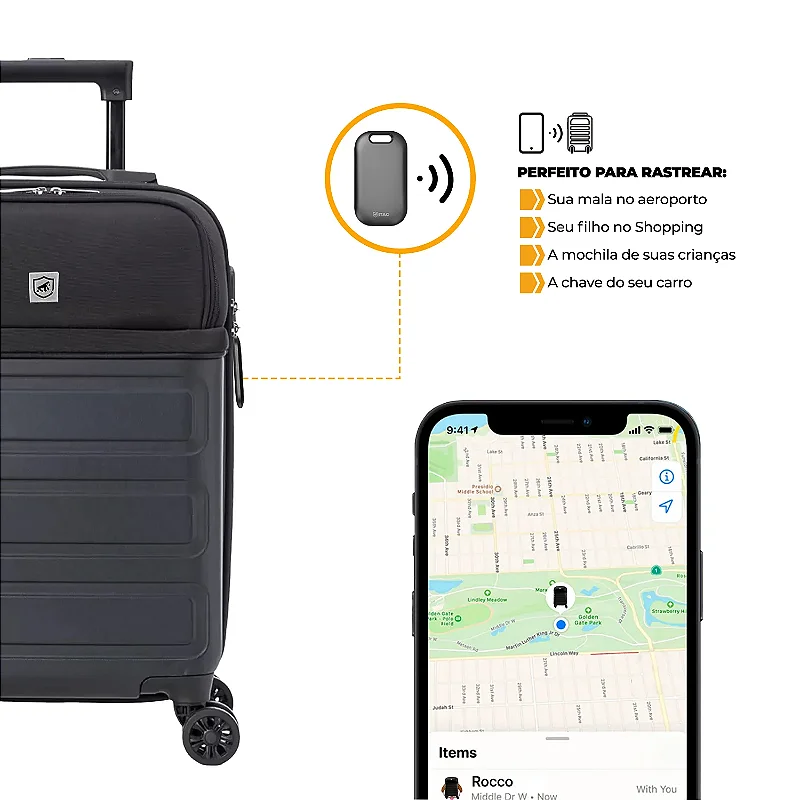 Kit Rastreador Chaveiro iTag + Mochila Locker - Gshield - foto 12